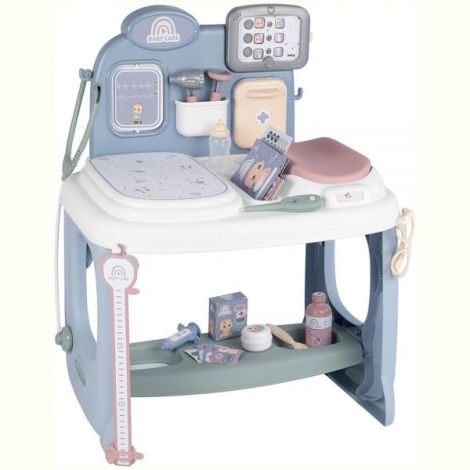 Centru de ingrijire pentru papusi Smoby Baby Care Center albastru cu accesorii - imagine 9